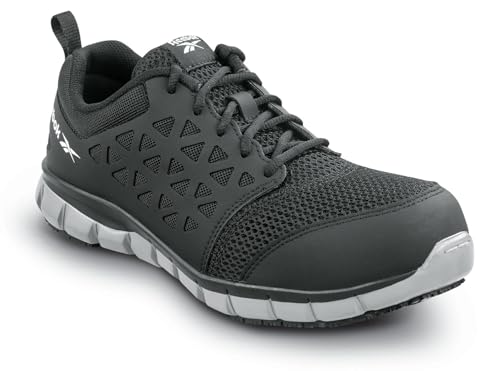 Image of Reebok Men's Sublite Cushion Work MaxTrax Composite Toe SRO Athletic