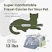 Pawaii Cat Carrier with ID Tag, TSA Airline Approved Soft Sided Collapsible Pet Travel Carrier, Portable Comfortable Convenient Foldable Cat Travel Bag
