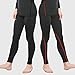 TELALEO 2 Pack Boys' Youth Compression Leggings Pants Tights Athletic Base Layer for Running Hockey Basketball Black Red M