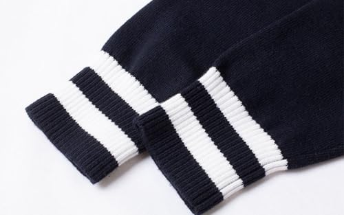 LittleSpring Girls Boys School Uniform Sweater Long Sleeve Cardigan Button Down Knit4