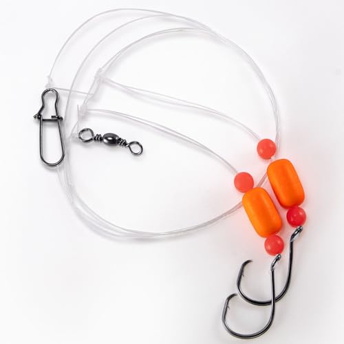 Set de 3 líderes de pesca para agua salada alta resistencia miniatura 6