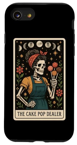 The Cake Pop Dealer Carte de Tarot Motif Lune sorcière Coque pour iPhone SE (2020) / 7/8