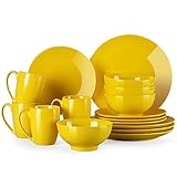 ☺Regalo perfecta☺: La vajilla ha sido cuidadosamente diseñada,se ve exquisita y tiene sólidas funciones prácticas.Si está buscando un regalo original y útil para amigos,colegas o familiares,le recomendamos encarecidamente que compre esta vajilla.Dales una nueva sorpresa.Al mismo tiempo,también es un buen regalo para Navidad,cumpleaños o mudanza.