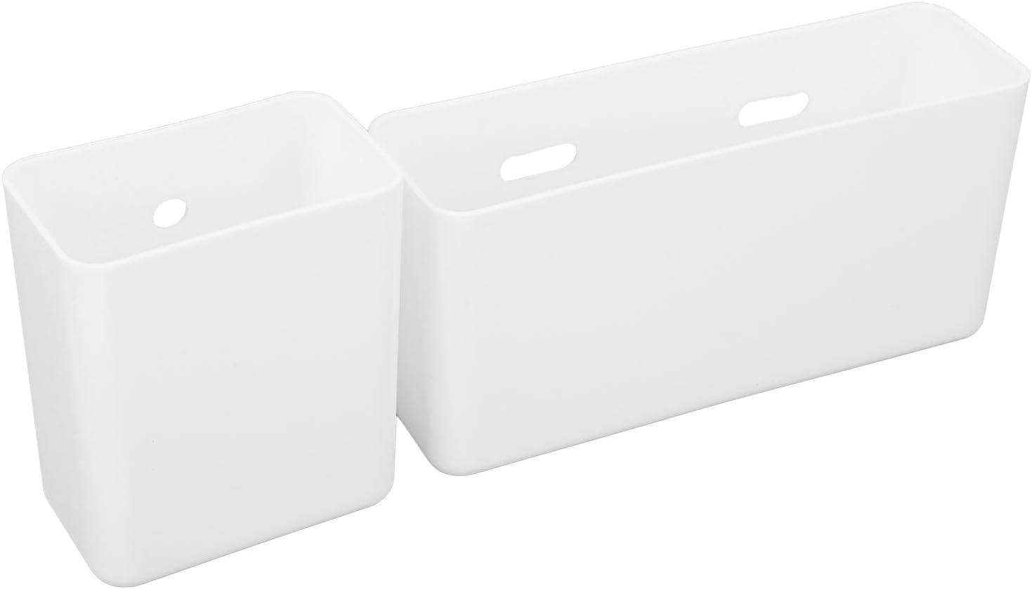 Adjustable Position Phone Case Holder Beach Bag with DIY Storage Box for Accessories, Organize and Separate Items Easily (White)