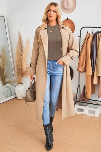 Image of Arach&Cloz Women's Soft Knit Sweater Fall Dressy Casual Pullover Tops