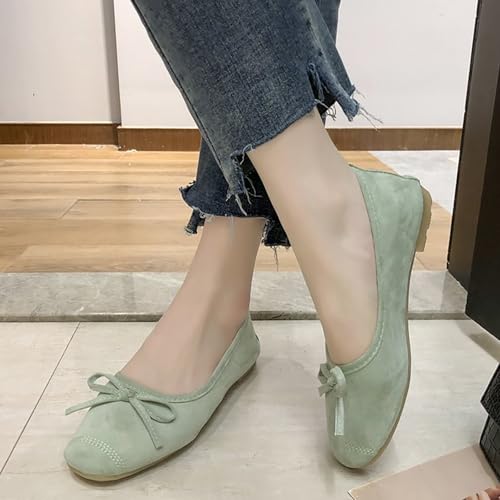 Chaussures de bateau plates et escarpins pointus sans talon - 2