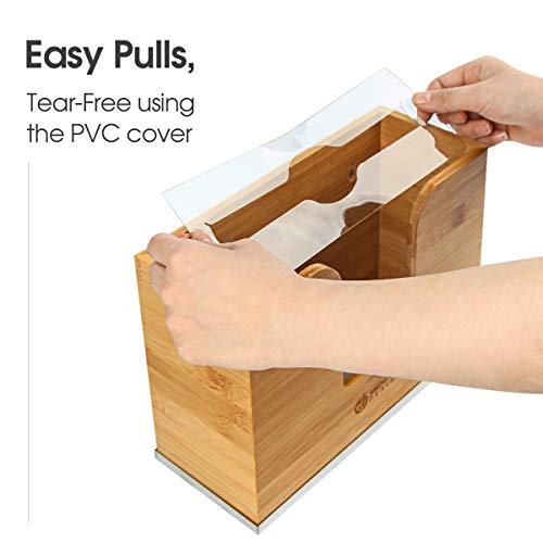 image for J JACKCUBE DESIGN JackCubeDesign Bamboo Paper Towel Dispenser Wall Mou