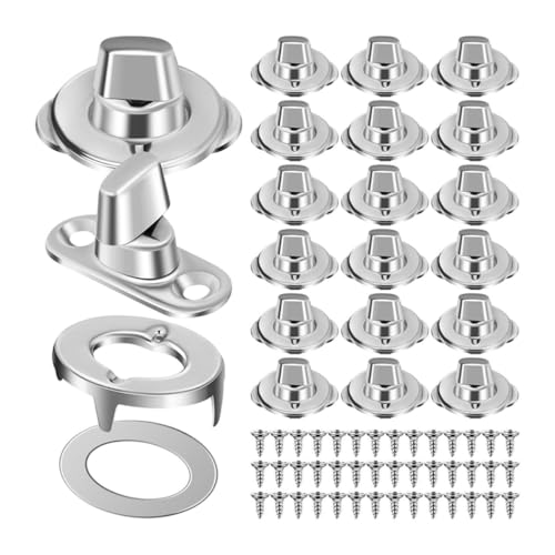 Fixations à bouton tournant contre bâche qui s'envole kit acier inoxydable extérieur