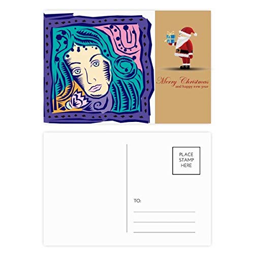 Cartes postales Constellation Vierge et culture mexicaine lot de 20