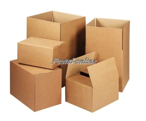 25 x Single Wall Postal Mailing Cardboard Boxes 7x5x5"