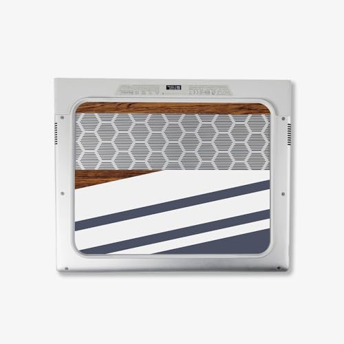 Image of MightySkins Skin Compatible with Alienware X14 R2 (2023) Full Wrap Kit - Wood Formal | Protective, Durable, and Unique Vinyl Decal wrap Cover | Easy to Apply & Change Styles | Made in The USA