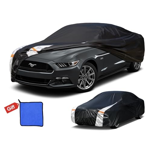 Image of Honda CRV Car Cover 100% Waterproof All Weather, Gift with Towel, 10 Layers Car Cover Custom Fit 1995-2026 Honda CR-V, Outdoor Full Exterior Cover Rain Sun UV Protection with Door Zipper.