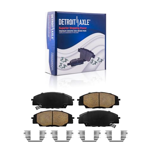 Image of Detroit Axle - Brake Pads for Honda Civic S2000 CSX RSX Ceramic Brake Pads