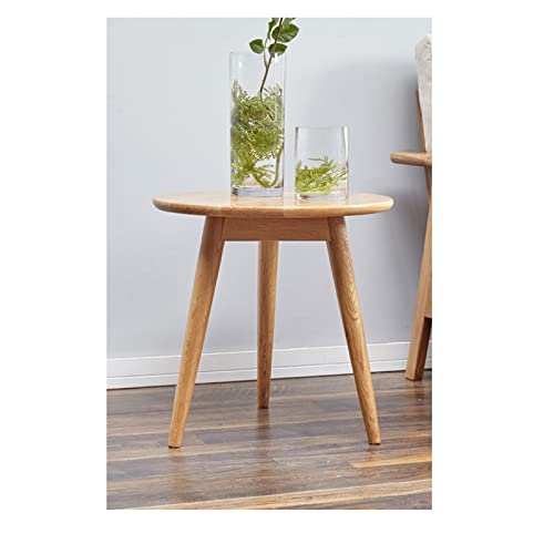 Table basse en bois massif petite table d'appoint de salon stable