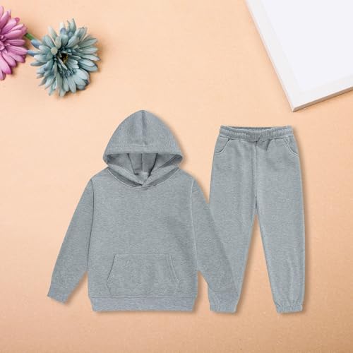 Boys Tracksuits Girls Sweatsuit Pullover Set Kids 2 Piece Sweatsuits Sweatshirt and Jogger Sweatpants Outfit Suit2