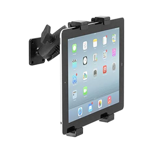 iBOLT TabDock AMPs - Heavy Duty Drill Base Mount for All 7" - 10" Tablets ( iPad , Samsung Tab ) for Cars, Desks, Countertops: Great for Commercial Vehicles, Trucks, Homes, Schools, and Businesses