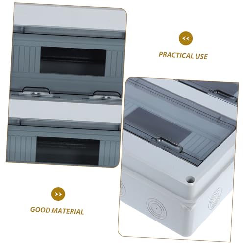 Boîtier de distribution électrique extérieur étanche pour protection circuits maison - 3