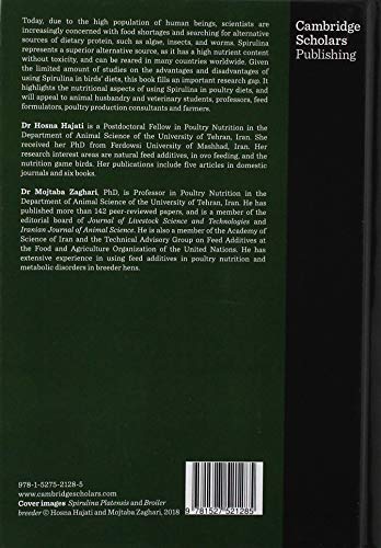 Spirulina Platensis in Poultry Nutrition