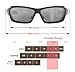HTS HUNTERSKY J11 Powersports Motorcycle Riding Goggles Sunglasses for Men