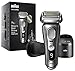 Produktbild Braun Series 9 Pro Premium Rasierer Herren, Testsieger Stiftung Warentest, 4+1 Scherkopf, Elektrorasierer & Trimmer, Reinigungsstation, 60 Min Laufzeit, 9465cc, noble metal