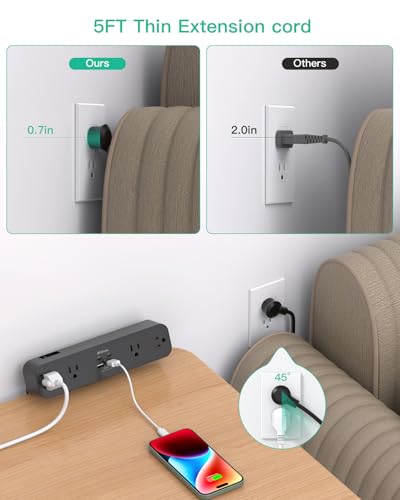 Image of PD30W Desk Clamp Power Strip