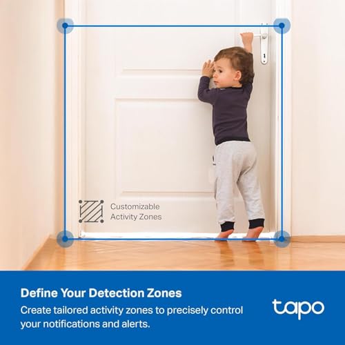 Image of Tapo 2K Indoor /Outdoor Wired Security Camera - Works as a Baby Monitor & Pet Camera, Person /Motion /Baby Cry Detection, 2-Way Audio, Siren, Subscription-Free SD Storage or Optional Cloud, C113 (2-Pack)