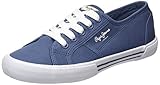  Pepe Jeans London Damen ABERLADY ECO Sneaker, Blau (Pop Blue 570), 37 EU