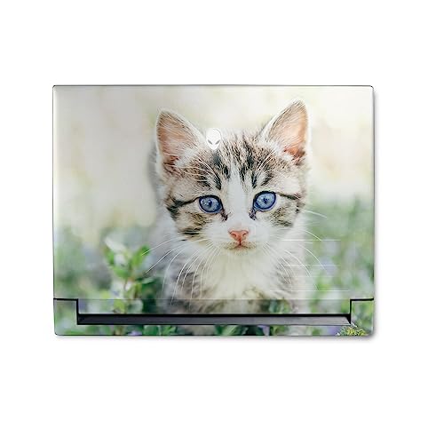 Image of MightySkins Skin Compatible with Alienware M18 R1 (2023) Full Wrap Kit - Blue Eyed Kitten | Protective, Durable, and Unique Vinyl Decal wrap Cover | Easy to Apply & Change Styles | Made in The USA
