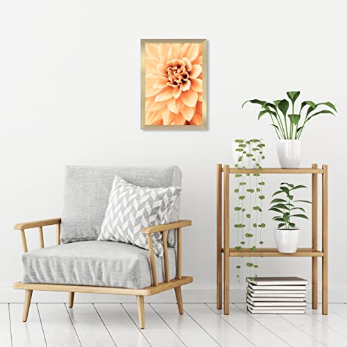 Americanflat A3 Picture Frame with Shatter-Resistant Glass - 11.7x16.5 Frame with Engineered Wood - Signature Collection - A3 Frames for Wall Display - Gold by Americanflat - Image 4