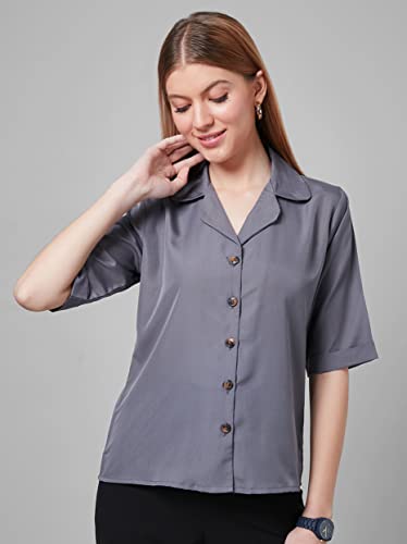 Image of Style Quotient Women Purple Formal Shirt