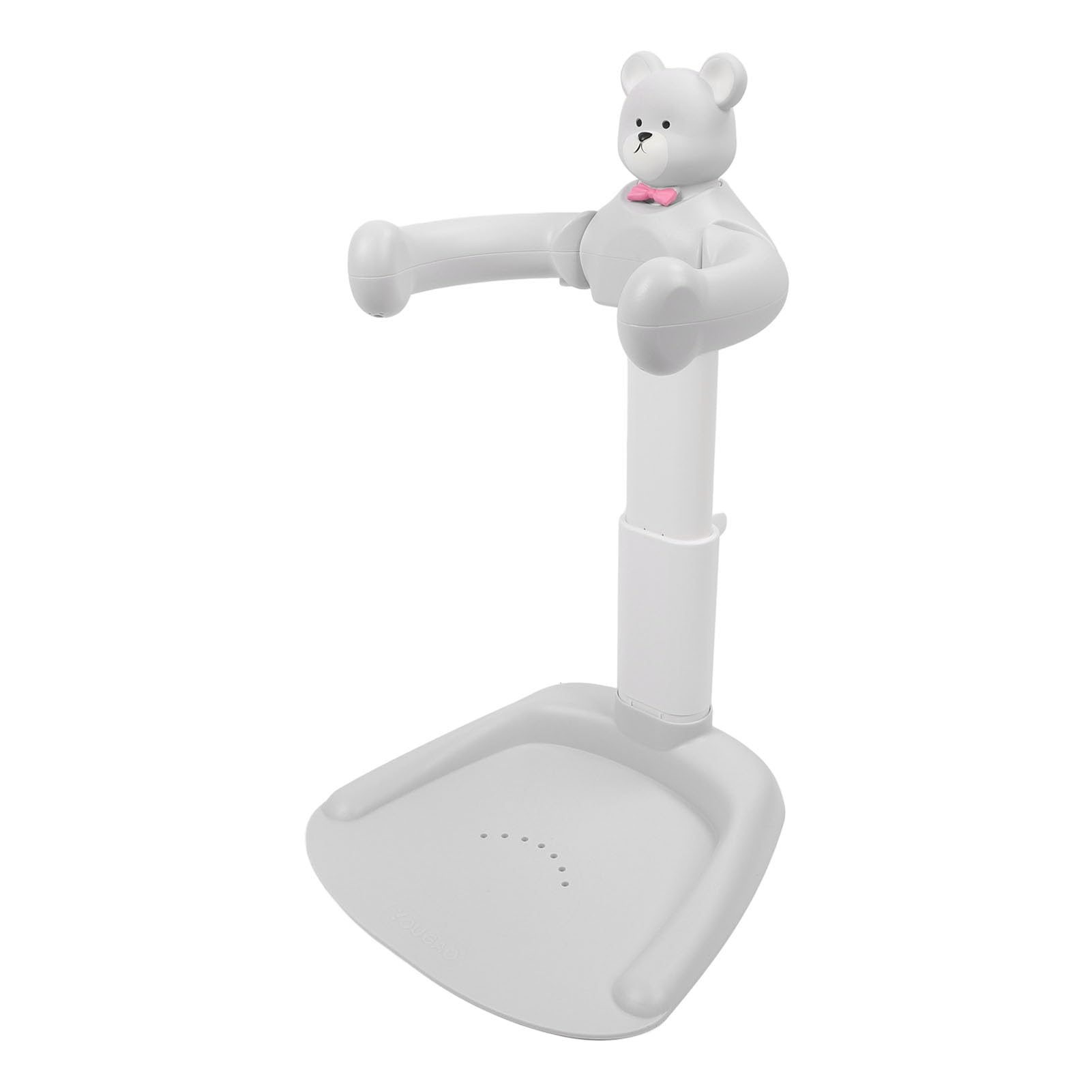 Baby Hug Bath Baby Hug Wieża do Kąpieli Regulowany Stojak Pod Prysznic dla Niemowląt, Antypoślizgowy Wspornik łazienkowy, Odpowiedni do Kąpieli Dziecka i Zmiany Pieluchy, wysokość 48-64,5 Cm