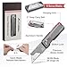 FLISSA Advanced Titanium Utility Knife, CNC Unibody, Lightweight All Metal Folding Box Cutter, Quick Change Blade Razor Knife,Ideal Gifts for Men Women, with 10 Extra Blades