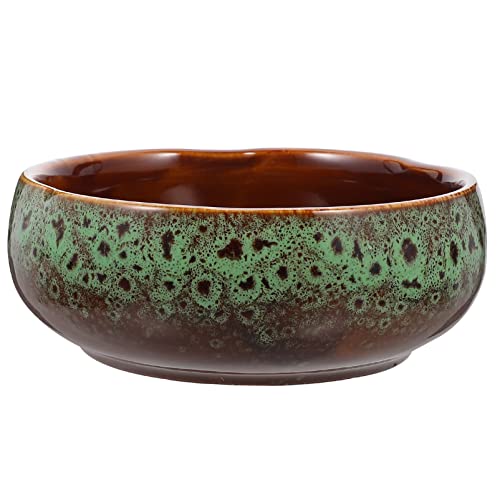 TOGEVAL Vaso Per Bonsai in Ceramica Per Fiori Contenitore Per Piante Da Interno Ciotola Per Piantare Da Esterno Vaso Per Narcisi