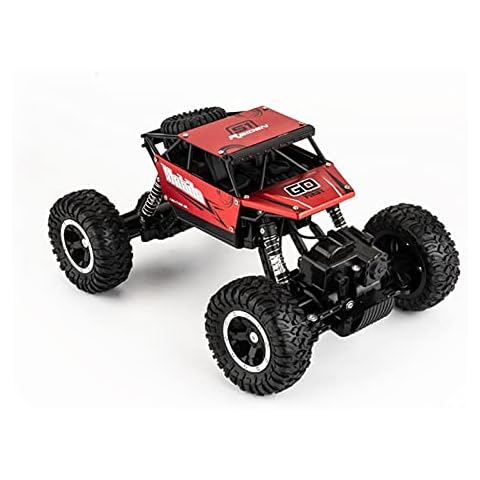 MUMUMI All-terrain Drift-resistant RC Buggy, 2.4G Alloy Climbing High-speed RC Car, 8km/h 1/16 RC Vehicle, Kid's Christmas Remote Control Toy Car Gift (Color : E) Cover