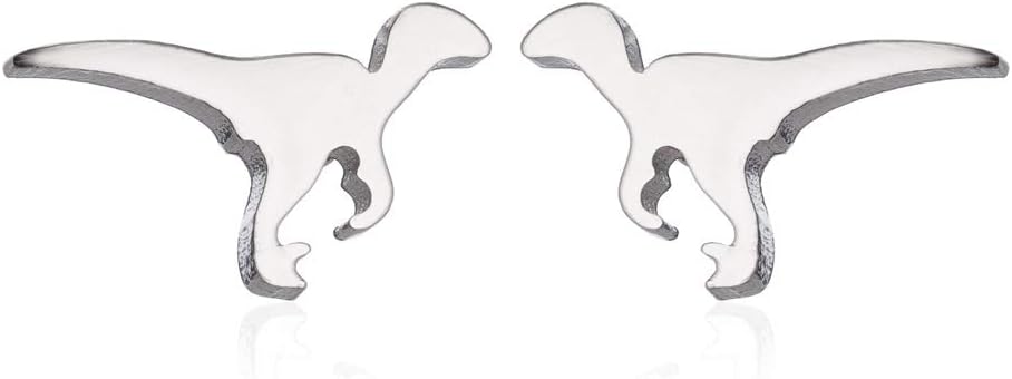 3 Pairs Tiny Dinosaur Stud Earrings for Women Minimalist Animal Cute Dragon Statement Earring Funny Cartilage Tragus Piercing Jewelry image 3