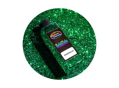 SPECIALIST PAINTS 1/2lb of Metal Flake Emerald - Large 015HEX