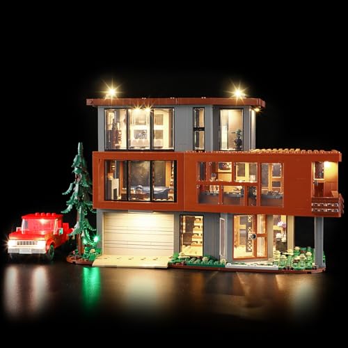 YEABRICKS LED Light for 21354 Ideas Twilight The Cullen House Building Blocks Model (Building Set NOT Included)