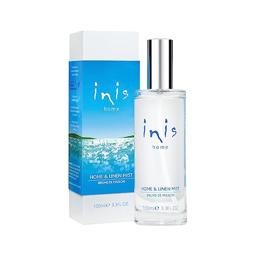 Inis the Energy of the Sea - Home and Linen Mist Spray, Room and Pillow Spray for Bedding, Sheets and Fabric, Ocean Fresh Aquatic Scented Room Spray, 3.3 fl oz