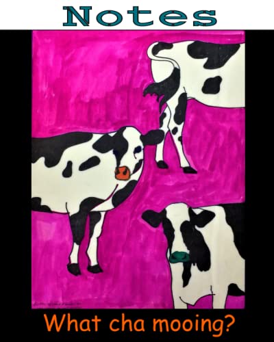 What cha mooing notebook