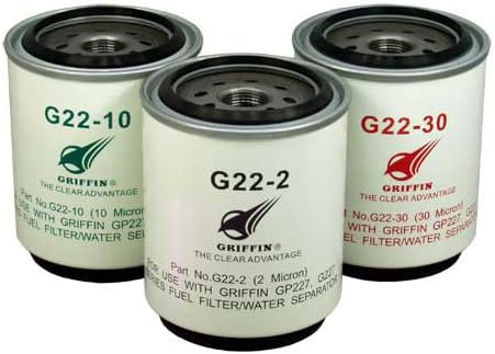 GRIFFIN G22-30 (30 MICRON) SPIN-ON STYLE REPLACEMENT ELEMENT