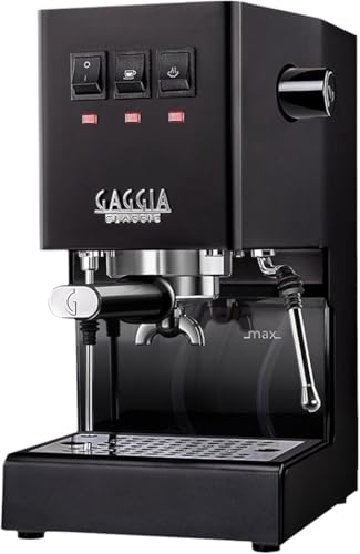 Image of Kofihaus E24 Semi-Automatic Espresso Coffee Machine | 15 Bar Italian Pump | Commercial Steam Wand | Ground Coffee Compatible (Black)