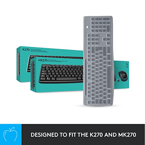 Funda protectora Logitech K270 para teclados de PC y portátiles en entornos escolares 6