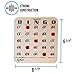 Regal Bingo Bulk Bingo Cards with Sliding Windows - Reusable Large Print Bingo Game Cards for Adults Large Group - 25 Pack, Woodgrain