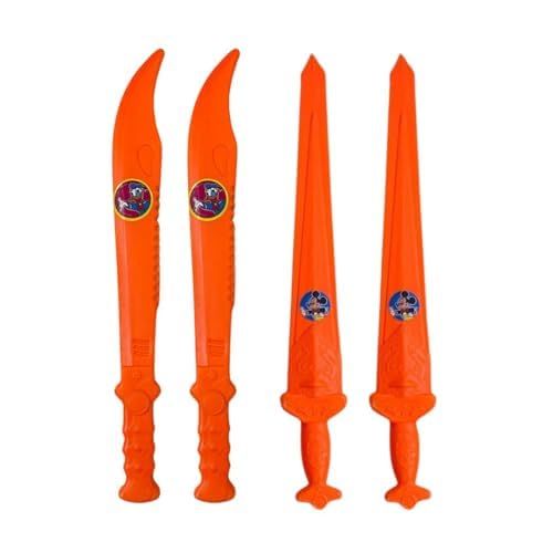 Vidhyapati Plastic 2 Sword/Talwar & 2 Khanjar/Dagger Toy for Kids/Weapon Role Play Toy Combo/Action Figure Toy/Orange Color (52 CM) (B0CVXGS479) Amazon Price History, Amazon Price Tracker