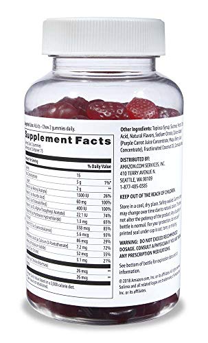 Amazon Brand - Solimo Adult Multivitamin, 150 Gummies, 75-Day Supply & Solimo Vitamin C 250Mg, 150 Gummies (2 Gummies Per Serving) #TOP2