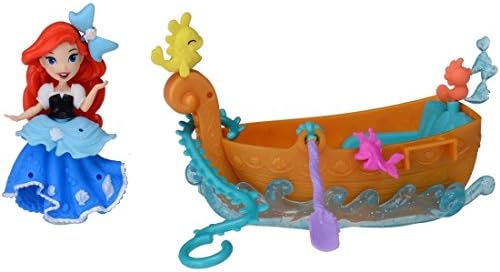 Amazon Com Tomy Disney Princess Little Kingdom Nakayoshi Boat Ariel Toys Games