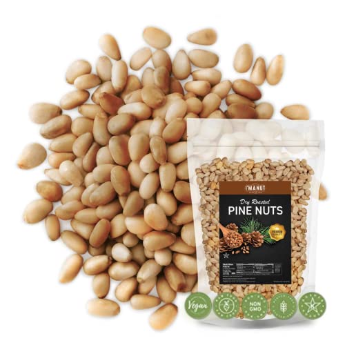 Oven Toasted Pine Nuts 32 Oz (2 Lb) Batch Tested Gluten & Peanut Free | Whole And Natural | No Ppo | Steam Pasteurized | Great For Pesto, Salads Or Roasting - By I'm A Nut #TOP19