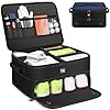 Odor-Absorbing 2-Layer Large Golf Trunk Organizer with Activated Carbon Fabric – Water-Resistant Golf Shoe Bag for Shoes Balls Tees Clothes Gloves Golf Accessories, Fathers Day Dad Gifts for Men
