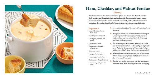 The New Fondue Cookbook: From Savory Ale-Spiked Cheddar Fondue To Sweet Chocolate Peanut Butter Fondue, 100 Recipes For Fondue Fun! #TOP3