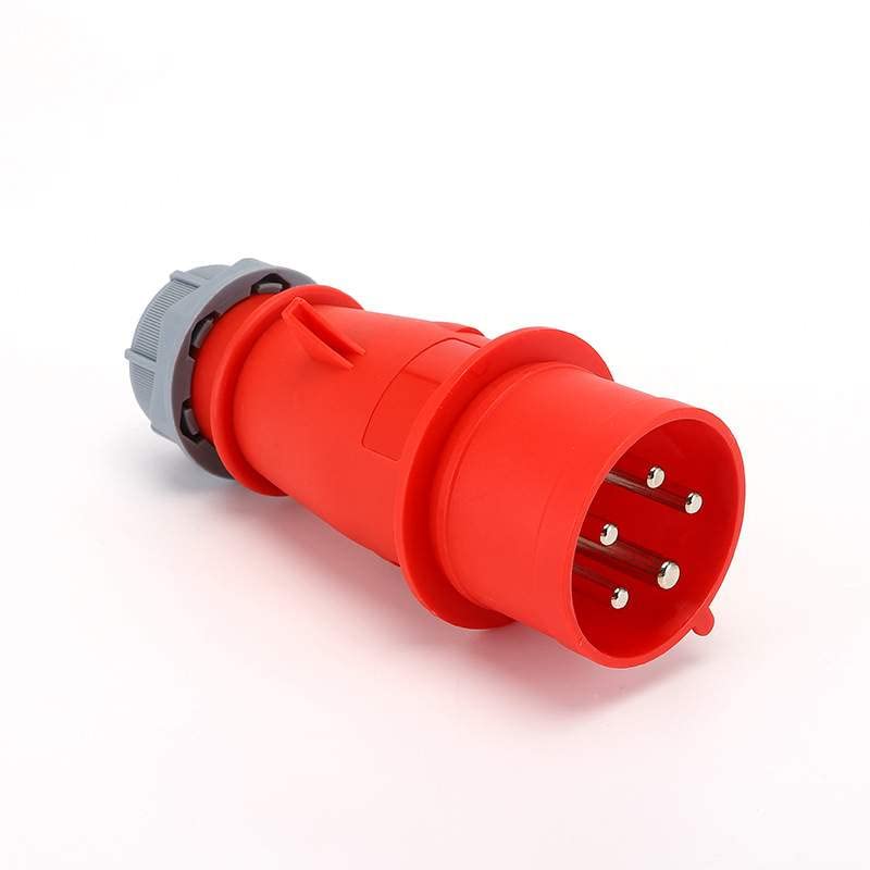 IEC60309 Waterproof CEE Industrial Connector Plug 5Pin 32A 380V-415V 3P+E+N IP44